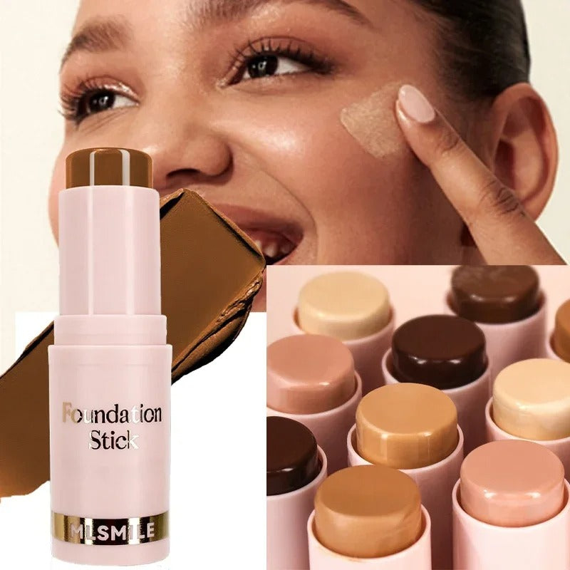 Facial Stick Foundation Full Coverage Dark Skin