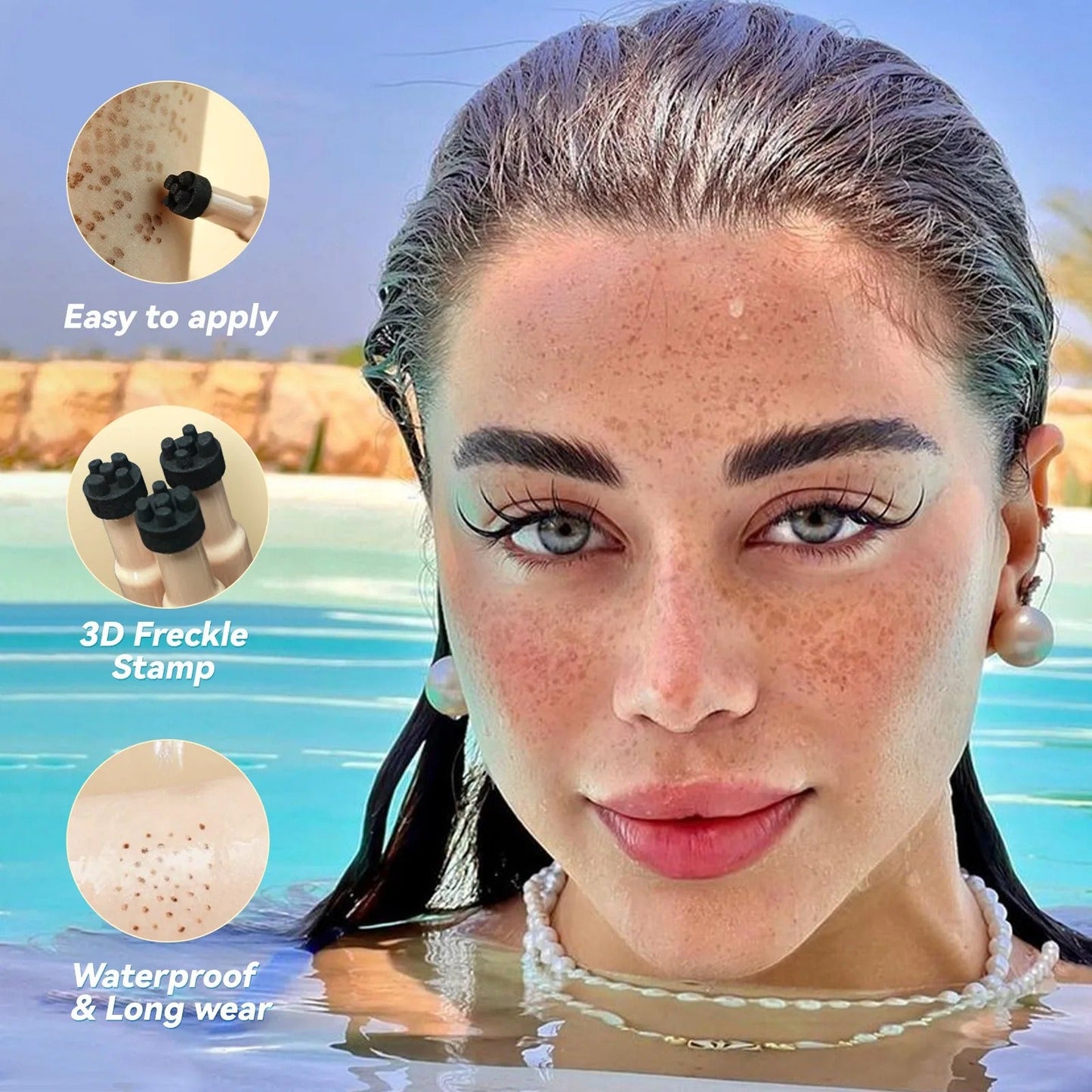 Natural Freckle Pen Waterproof Simulation Fake Spot